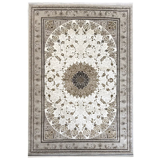 Covor Persia Tabriz 6761 Bej Crem, Persan,Living, Dormitor, Clasic,Elegante