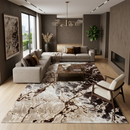 Covor Exclusive, Bej/Maro, Living, Dormitor, COD - 7225A