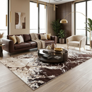 Covor Exclusive, Bej/Maro, Living, Dormitor, COD - 7225A