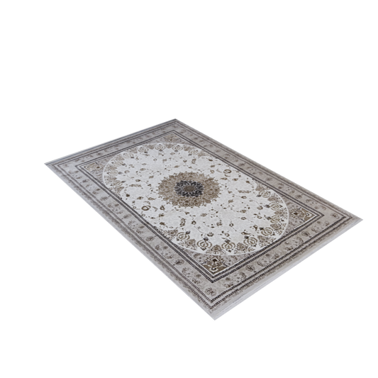 Covor Persia Tabriz 6761 Bej Crem, Persan,Living, Dormitor, Clasic,Elegante